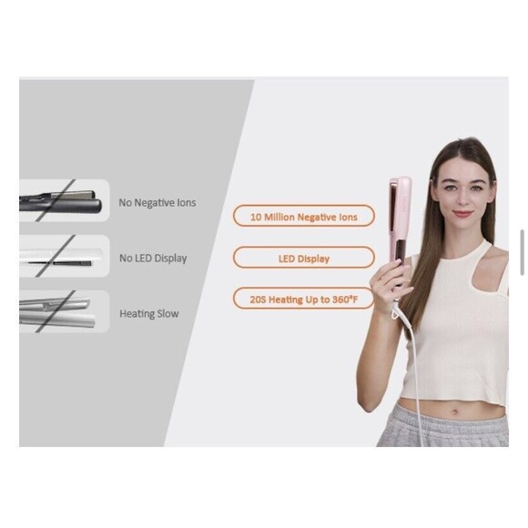 Professional 2 in 1 Hair Straightener and Curler Styling Tool - Picture 11 of 13
